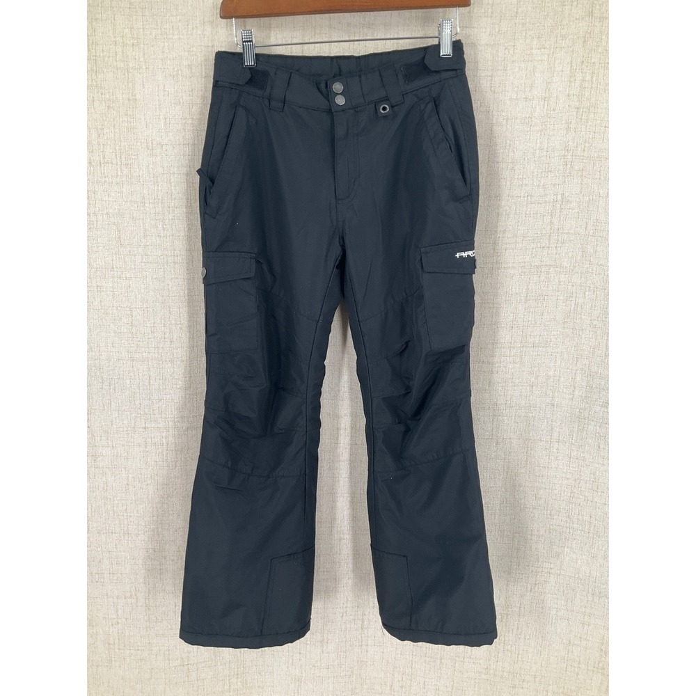 Arctix Snow Pants Youth XL Black Polyester Insulated‎ Cargo Ski Snowboard Winter